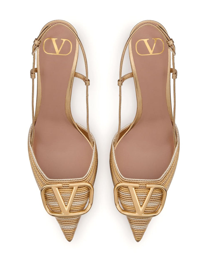 Valentino Garavani With Heel Golden