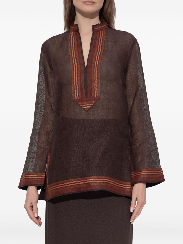 Tory Burch Dresses Brown