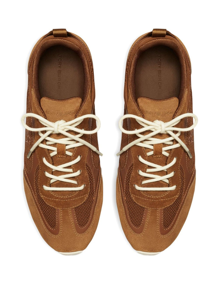 Tory Burch Sneakers Leather Brown