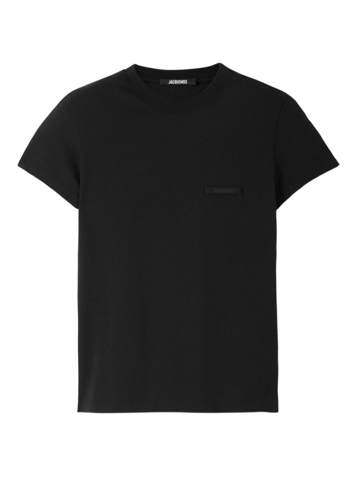 JACQUEMUS T-shirts and Polos Black