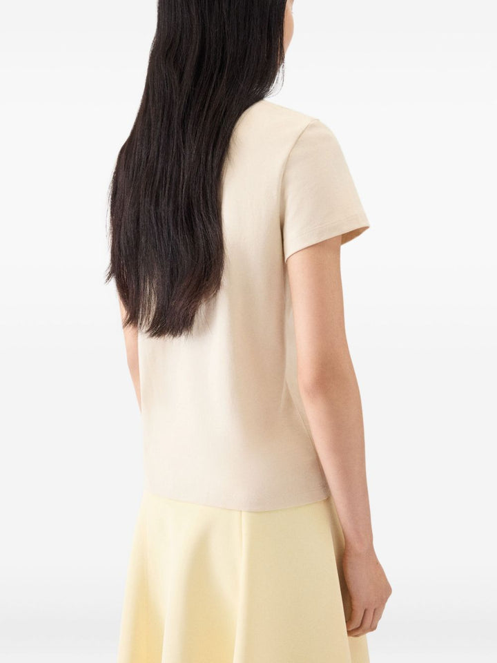 JACQUEMUS T-shirts and Polos Beige