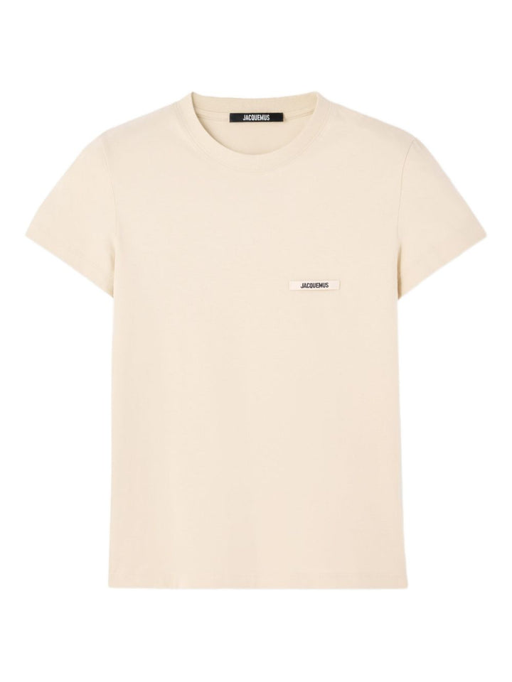 JACQUEMUS T-shirts and Polos Beige