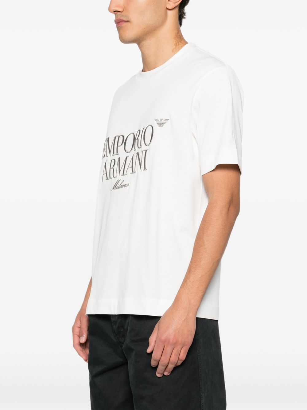 Emporio Armani T-shirts and Polos White