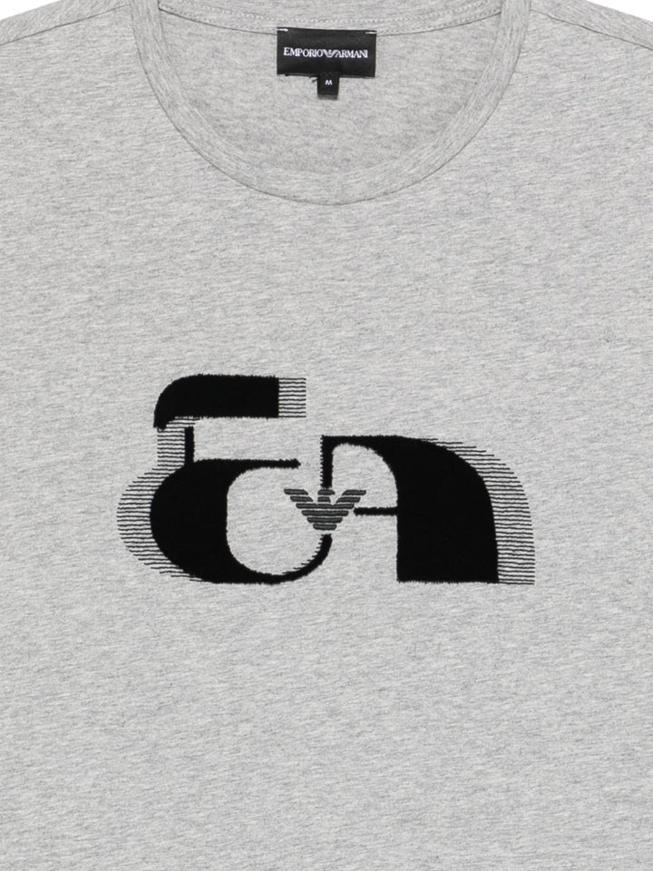 Emporio Armani E.ARMANI EXCLUSIVE PRE T-shirts and Polos Grey