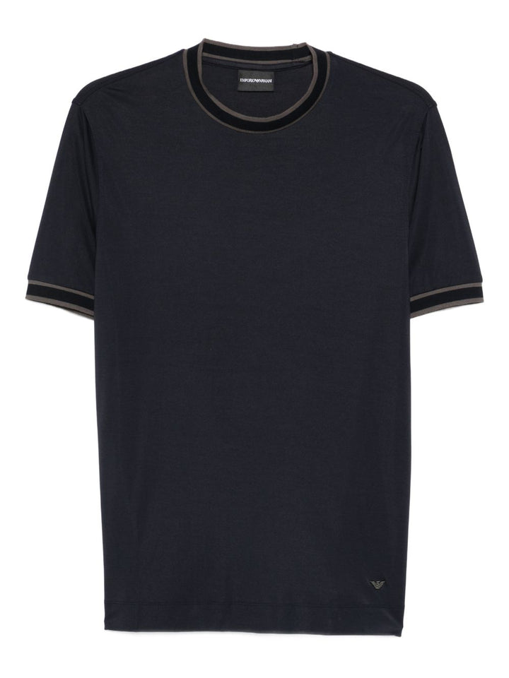 Emporio Armani T-shirts and Polos Blue