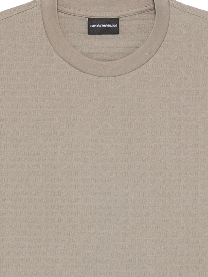 Emporio Armani T-shirts and Polos Dove Grey