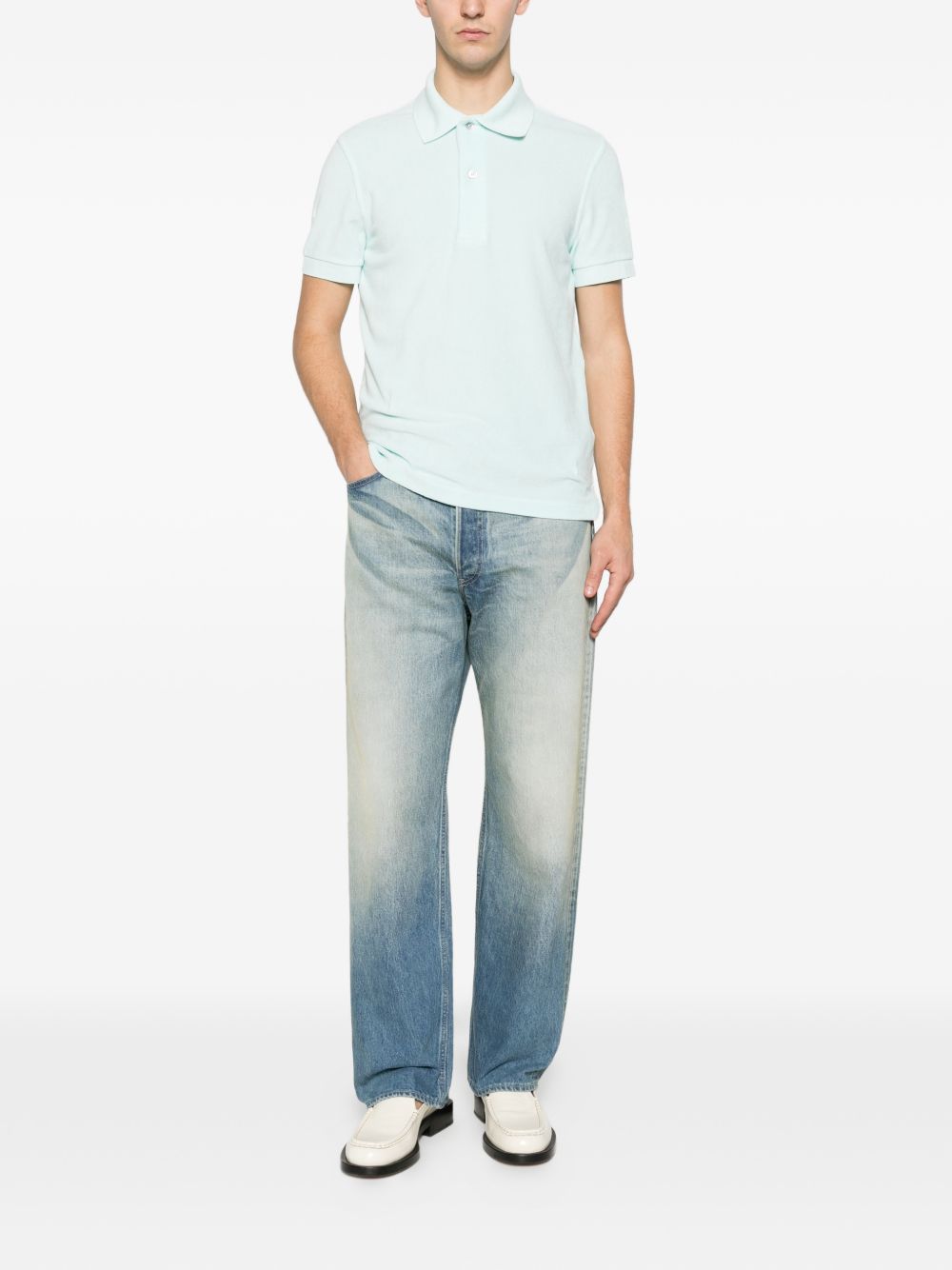 Tom Ford T-shirts and Polos Clear Blue