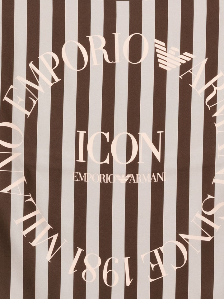 EMPORIO ARMANI CAPSULE PRE Scarfs Brown