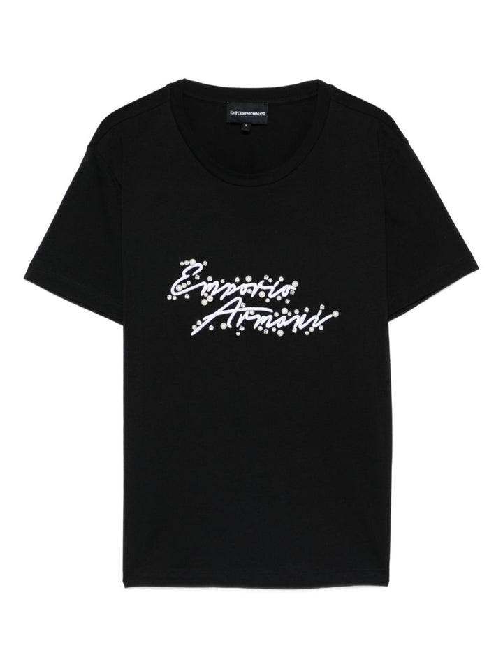 Emporio Armani T-shirts and Polos Black