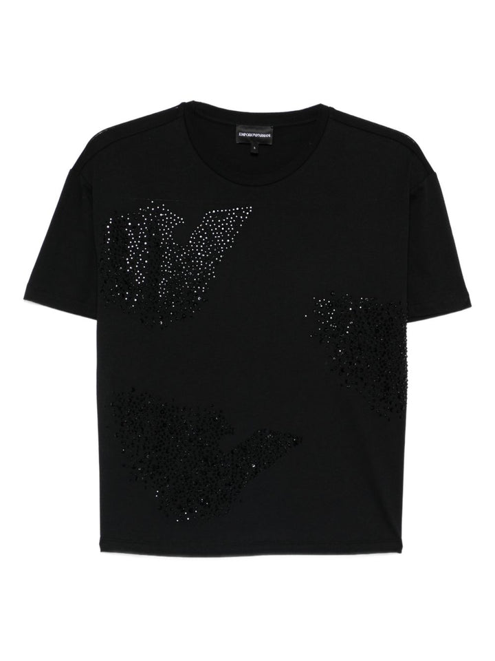 Emporio Armani T-shirts and Polos Black