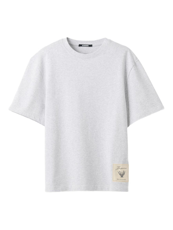 JACQUEMUS T-shirts and Polos Grey
