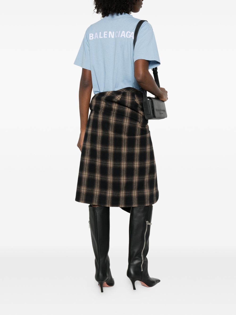 Balenciaga T-shirts and Polos Clear Blue