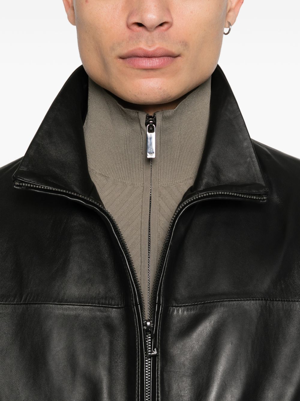 Emporio Armani Jackets Black
