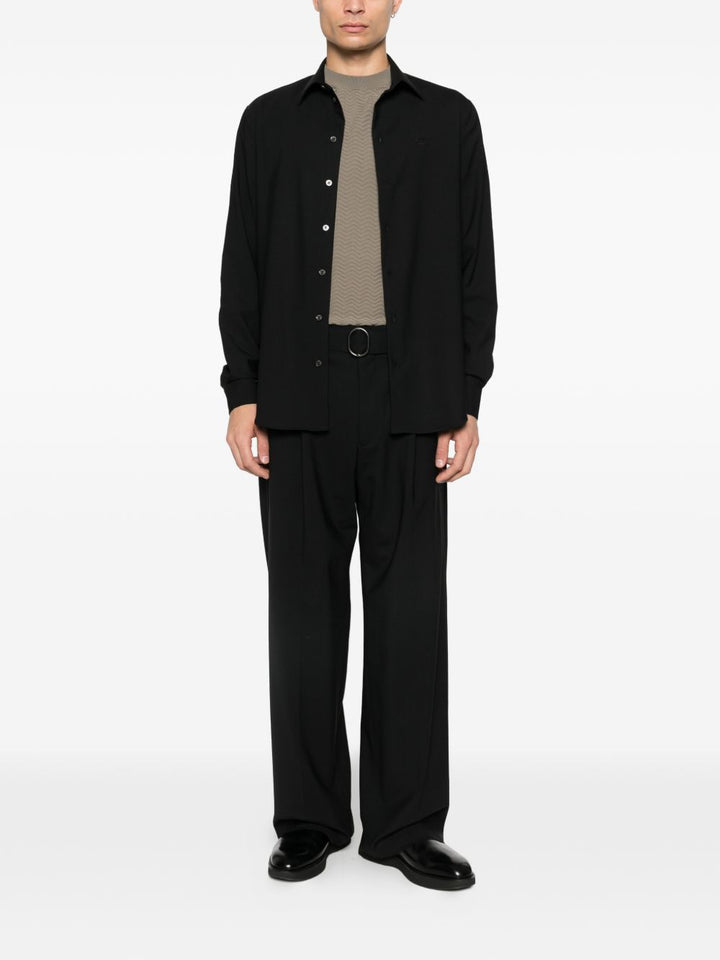 Emporio Armani E.ARMANI EXCLUSIVE PRE Shirts Black