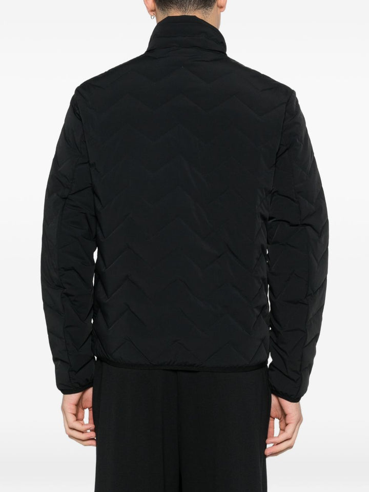 Emporio Armani Coats Black