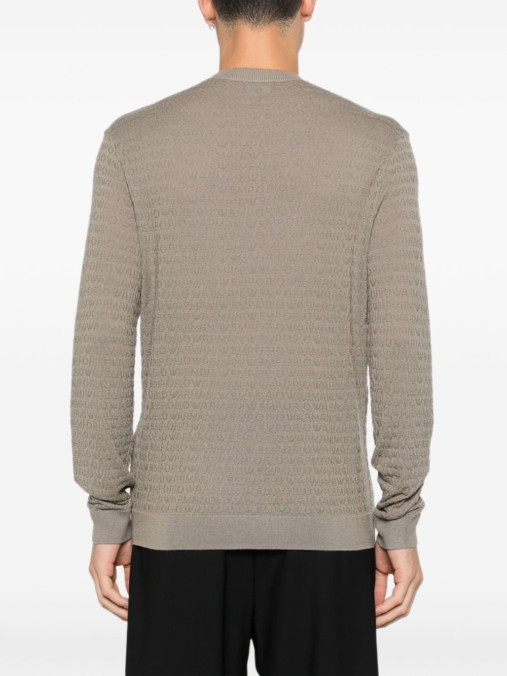 Emporio Armani Sweaters Dove Grey