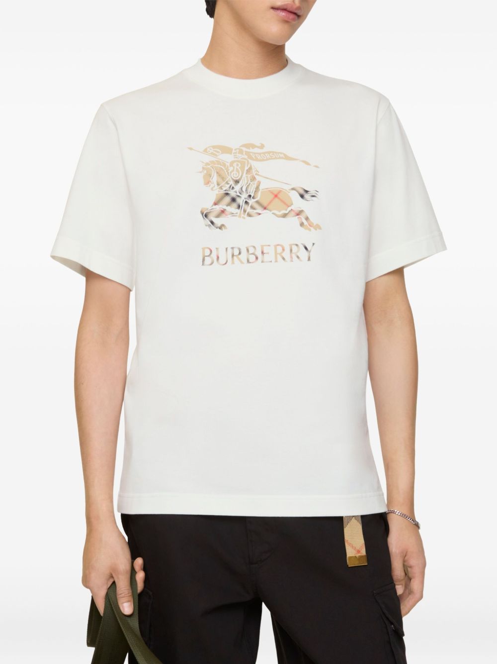 Burberry T-shirts and Polos White