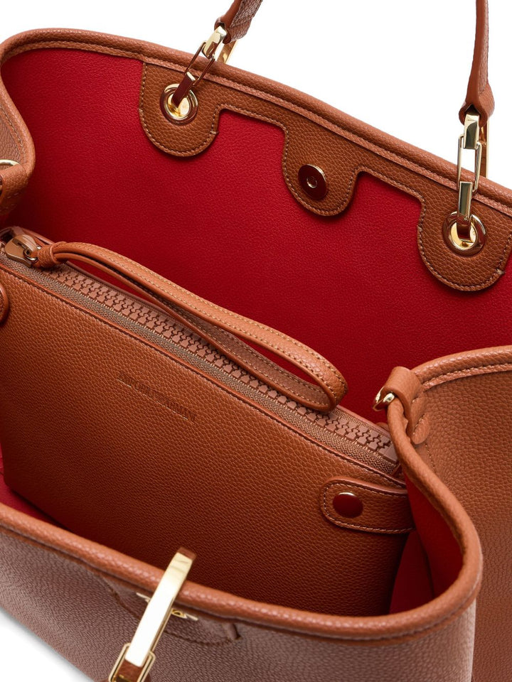 Emporio Armani Bags.. Leather Brown