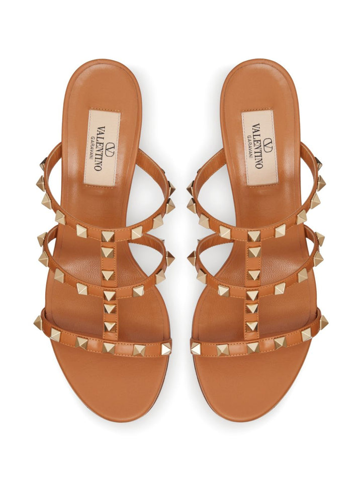 Valentino Garavani Sandals Leather Brown