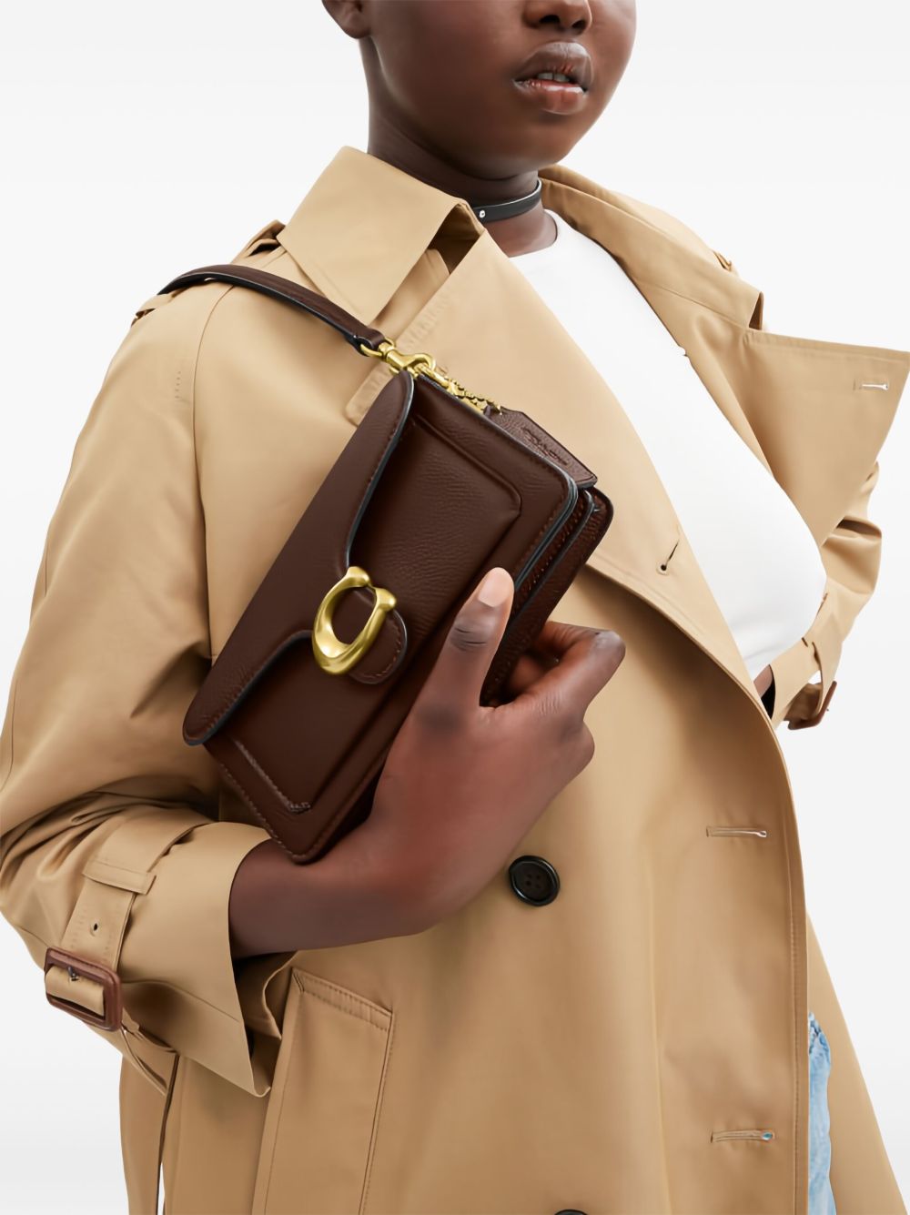 Coach Tabby 20 leather shoulder bag