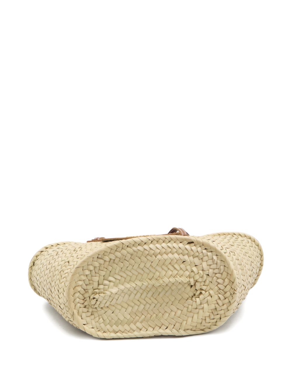 Jacquemus Le Panier Soli rafia basket bag