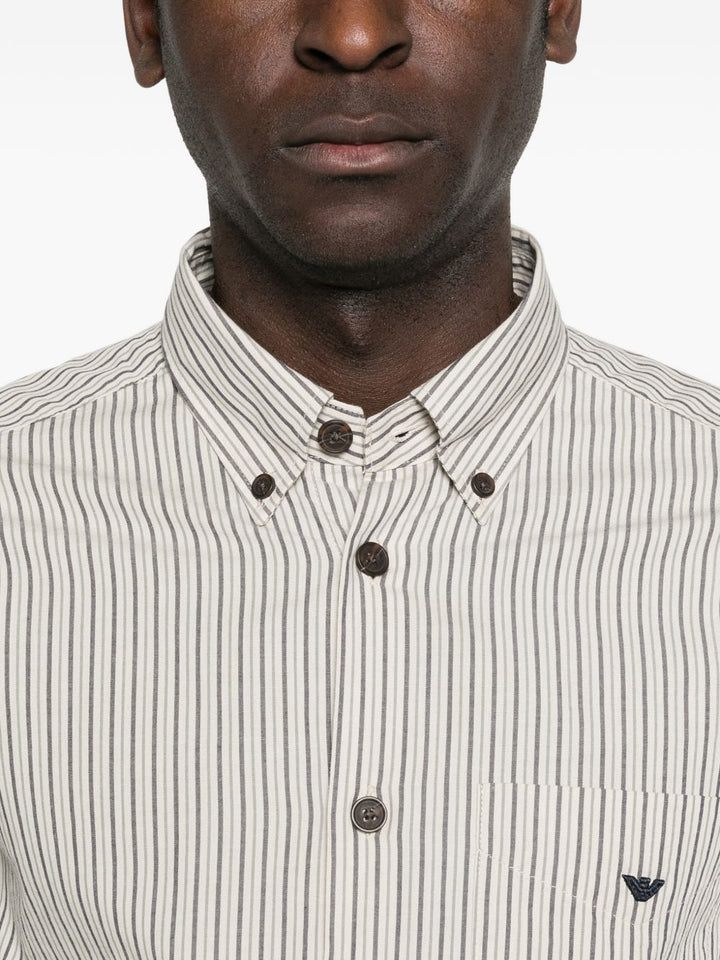 Emporio Armani Shirts Beige