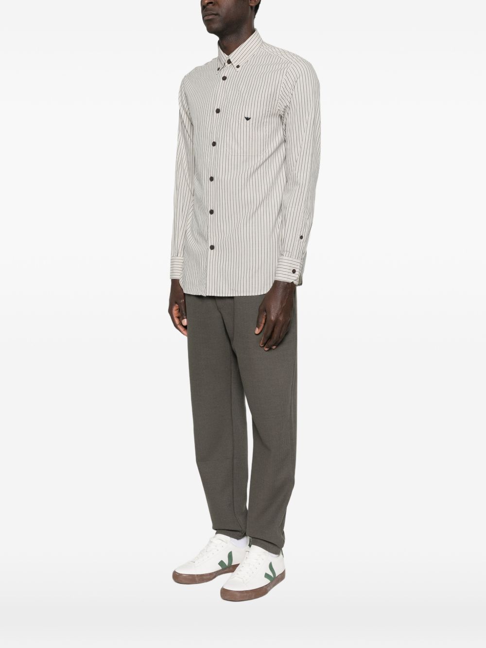 Emporio Armani Shirts Beige