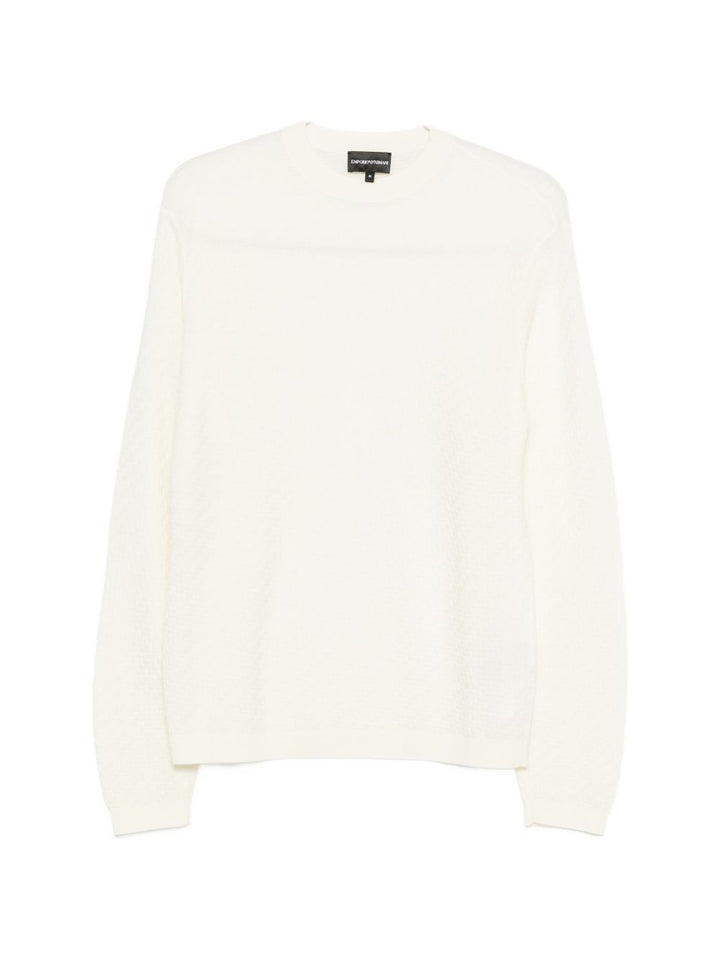 Emporio Armani Sweaters White