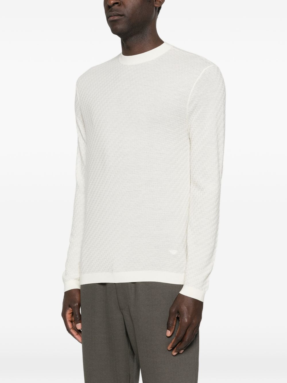 Emporio Armani Sweaters White