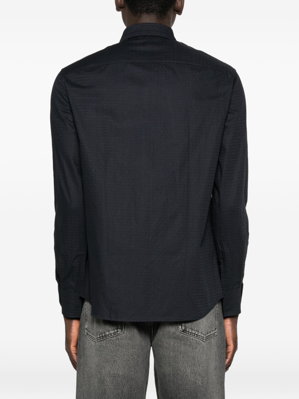 Emporio Armani Shirts Blue