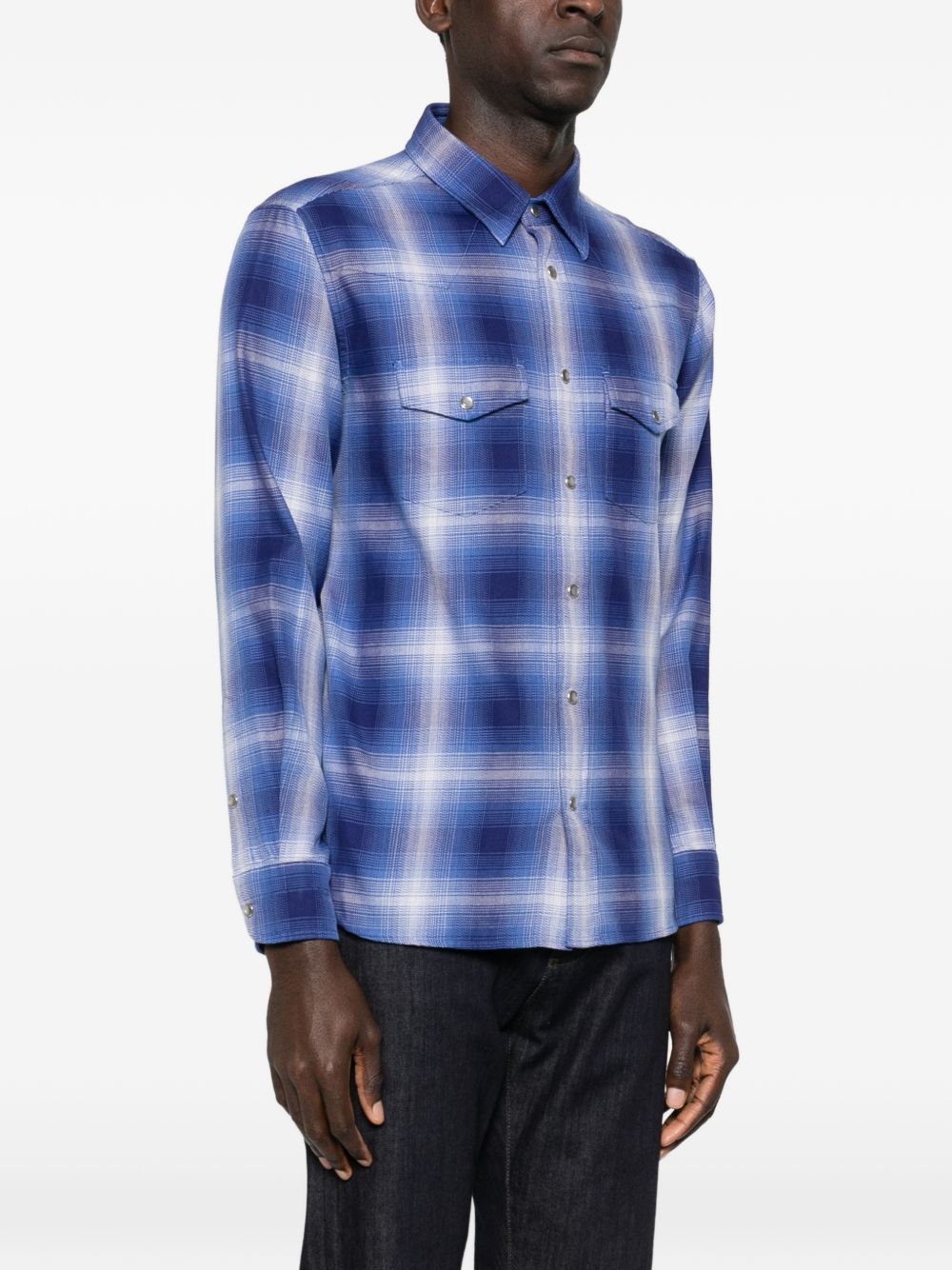 Tom Ford Shirts Blue