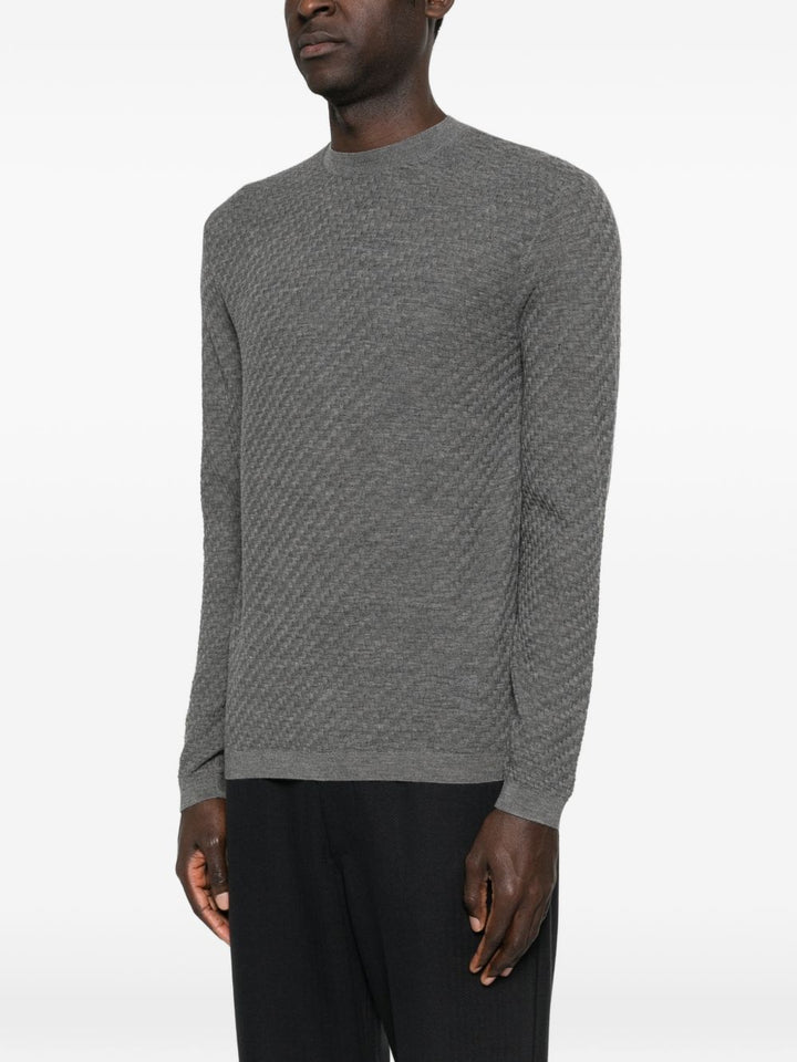 Emporio Armani Sweaters Grey