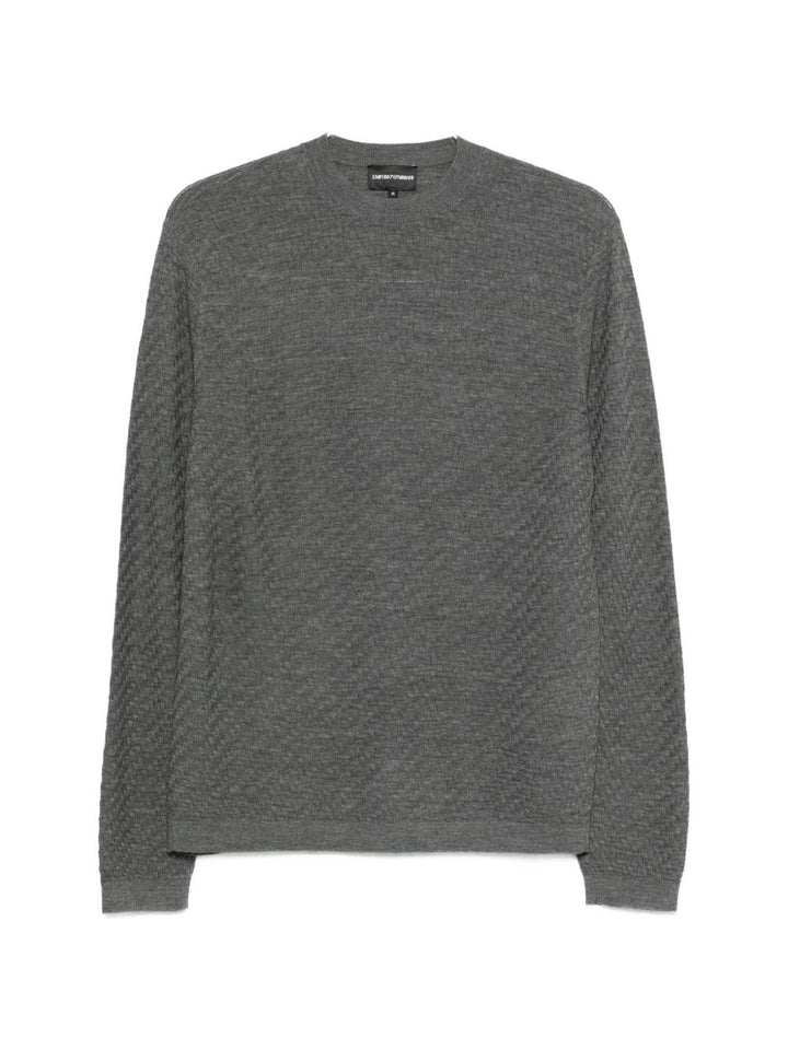 Emporio Armani Sweaters Grey