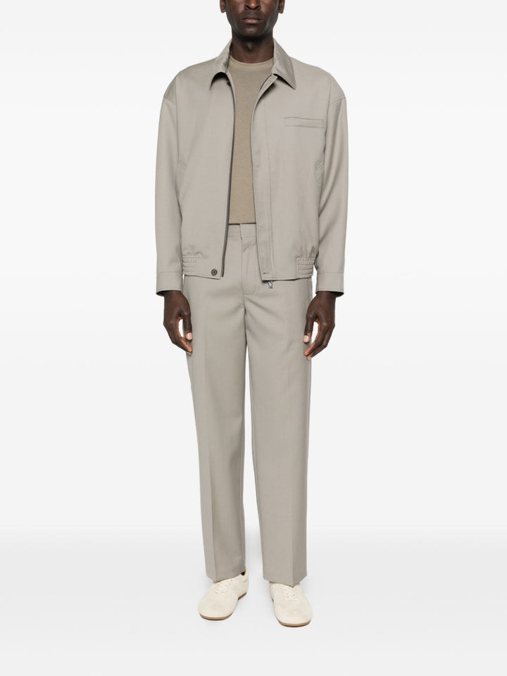 Emporio Armani Trousers Dove Grey