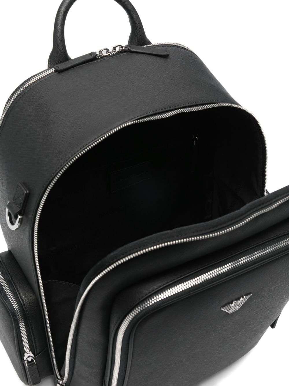 Emporio Armani ASV regenerated Saffiano backpack