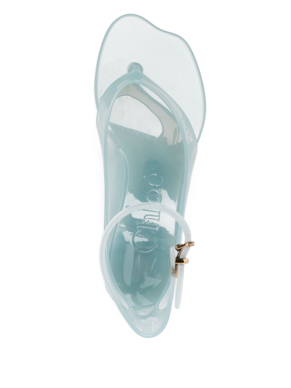 Chloé Chloè Sandals Clear Blue