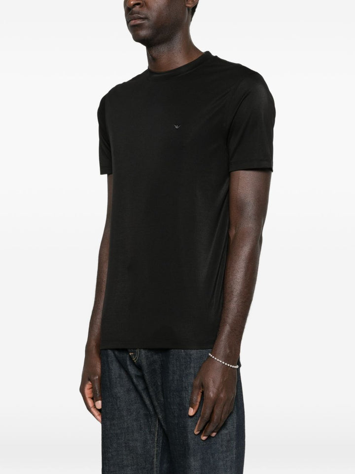 Emporio Armani T-shirts and Polos Black