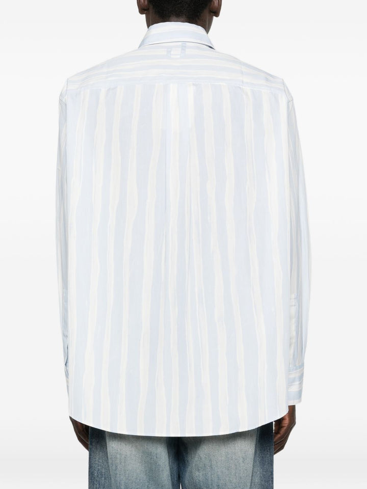 JACQUEMUS Shirts Clear Blue