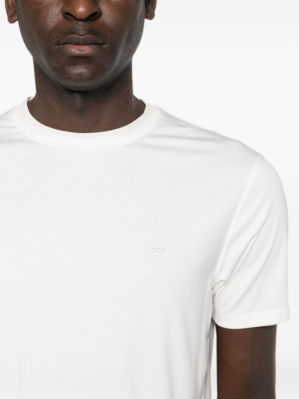 Emporio Armani T-shirts and Polos White