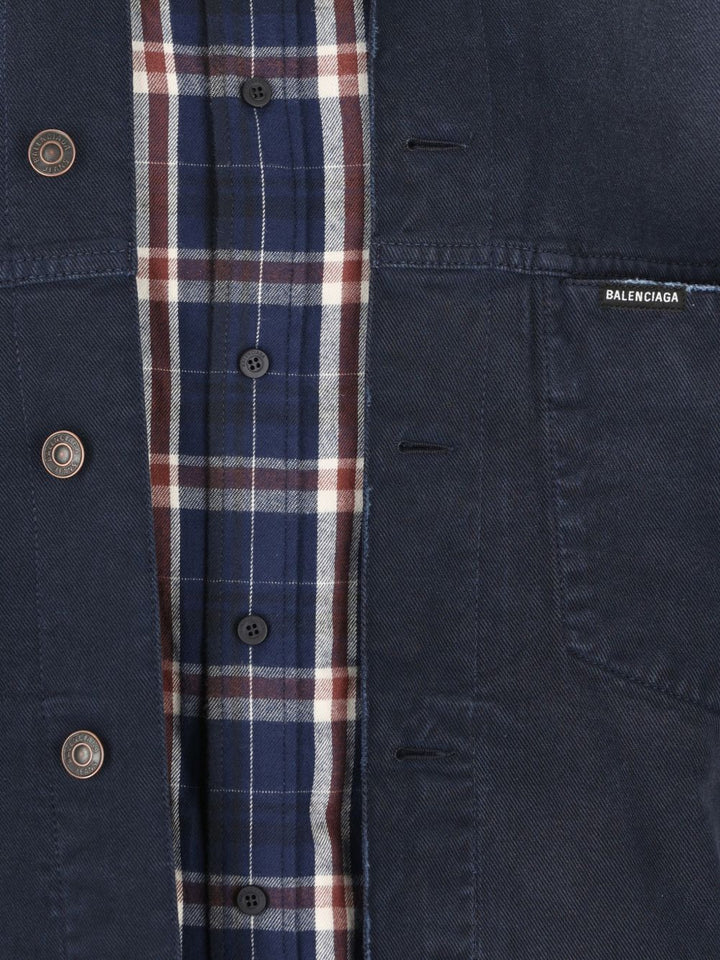 Balenciaga Jackets Blue