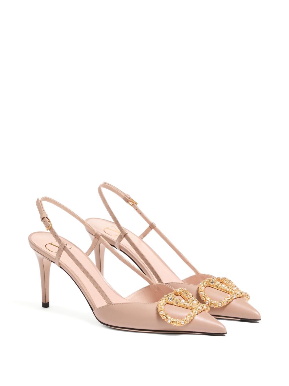 Valentino Garavani With Heel Beige