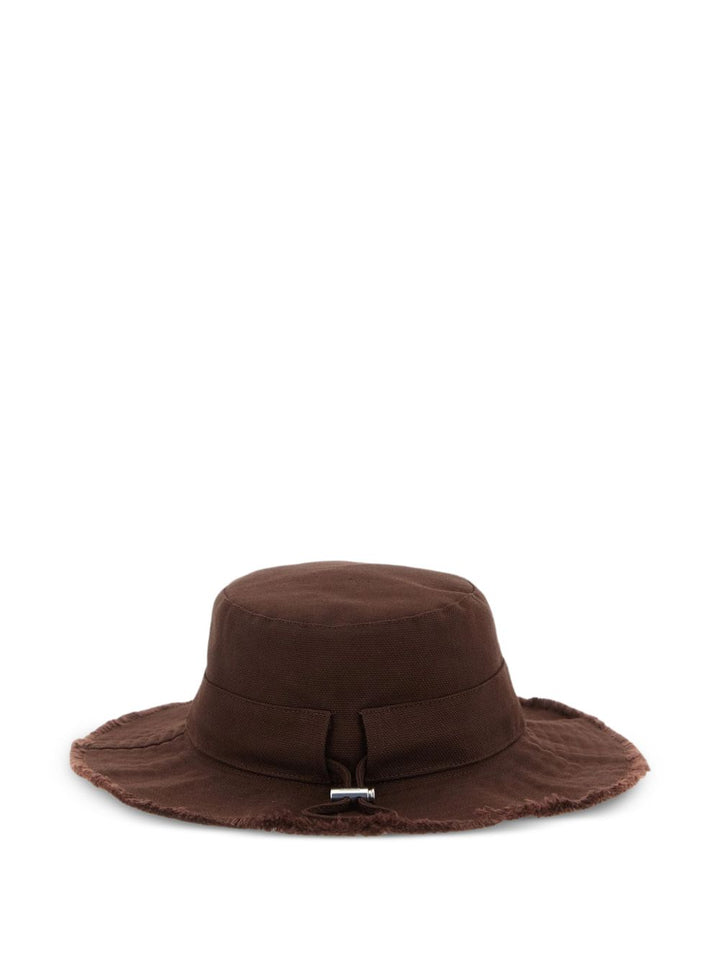 JACQUEMUS Hats Brown