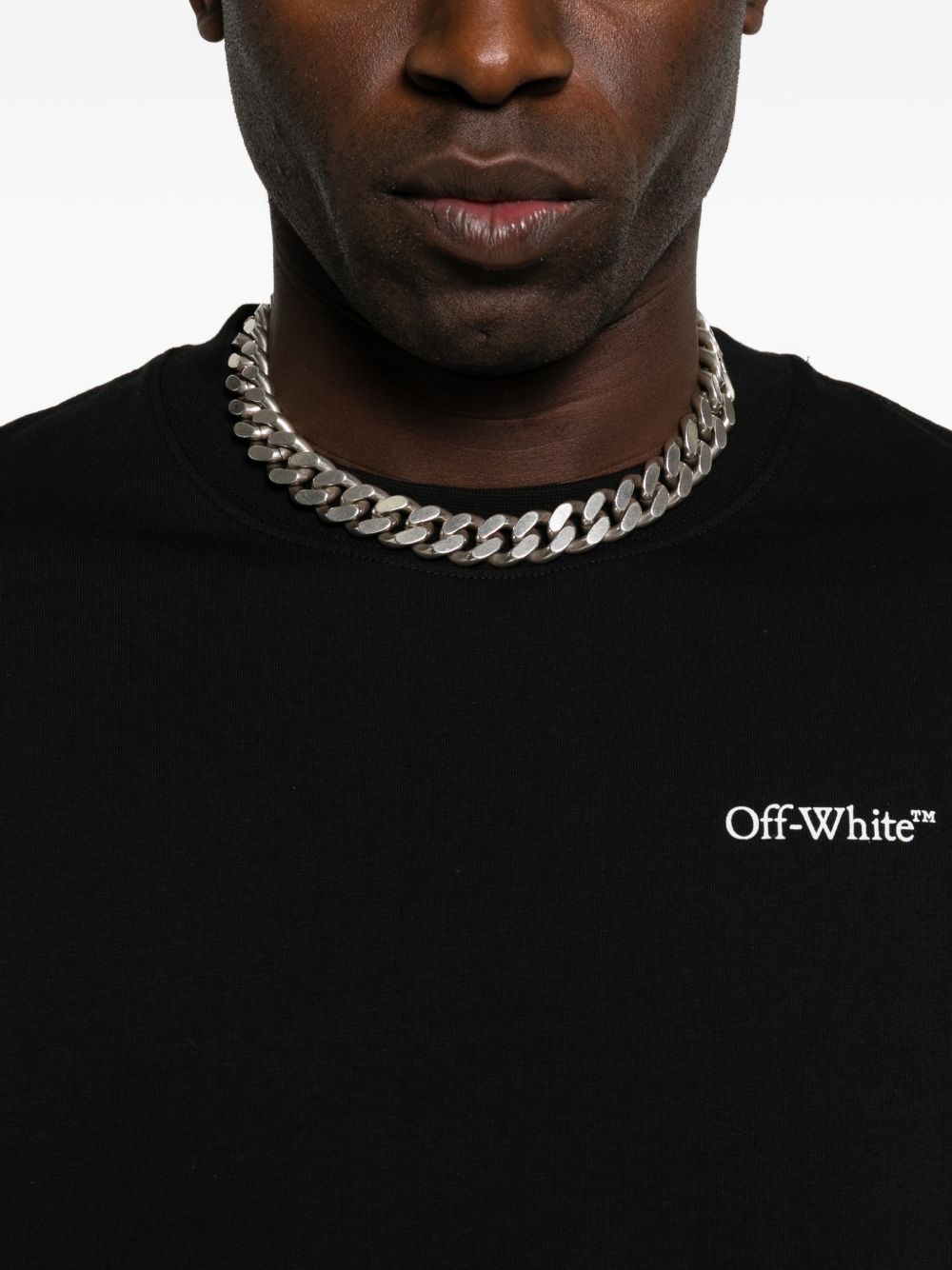 Off White T-shirts and Polos Black