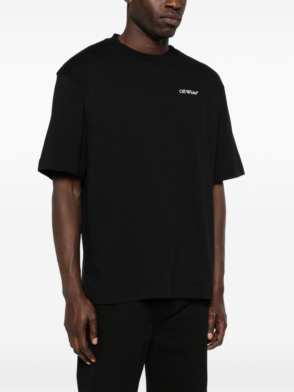 Off White T-shirts and Polos Black