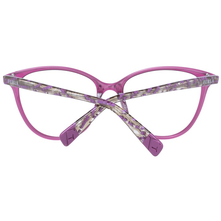 Furla Elegant Cat Eye Purple Eyeglasses for Women