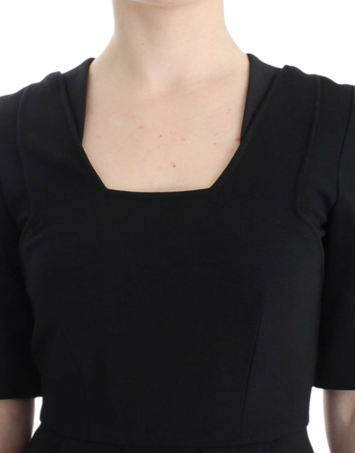 CO|TE Elegant Black Short Sleeve Venus Dress