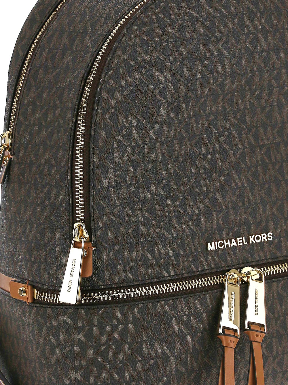 Michael Kors Medium Rhea Logo-Print Backpack