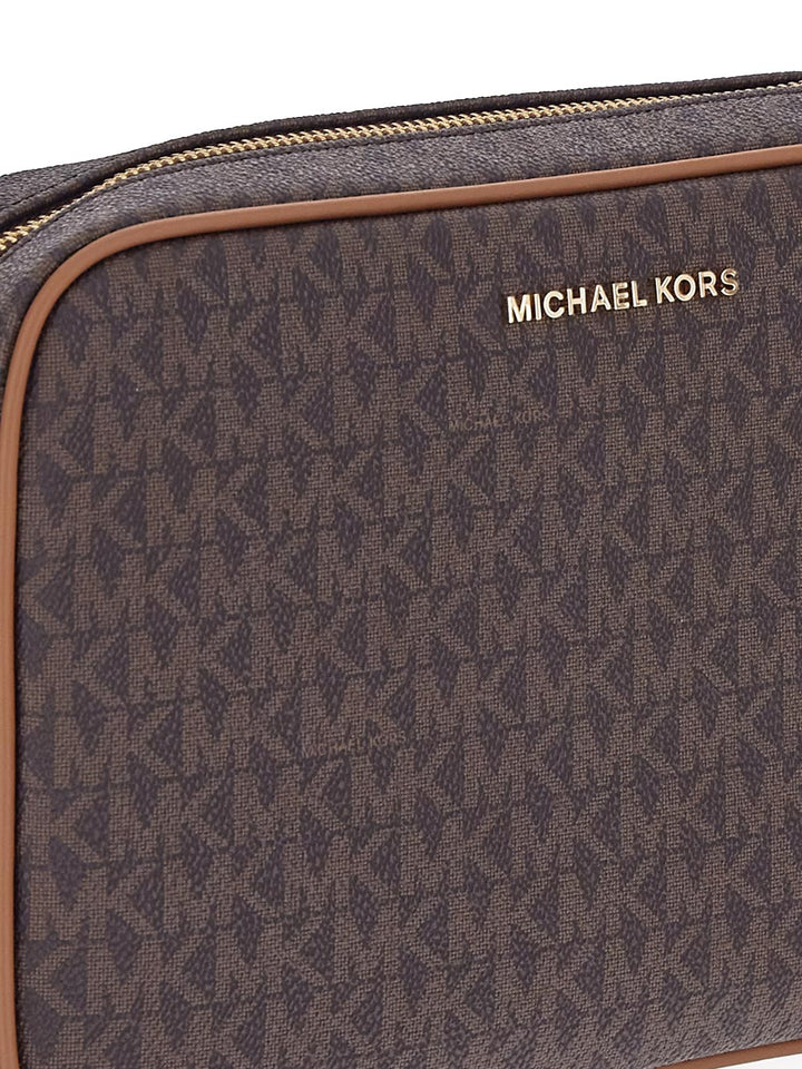Michael Kors Jet Set Large Logo Crossbody Bag