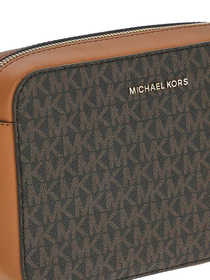 Michael Kors Jet Set Medium Logo Crossbody Bag