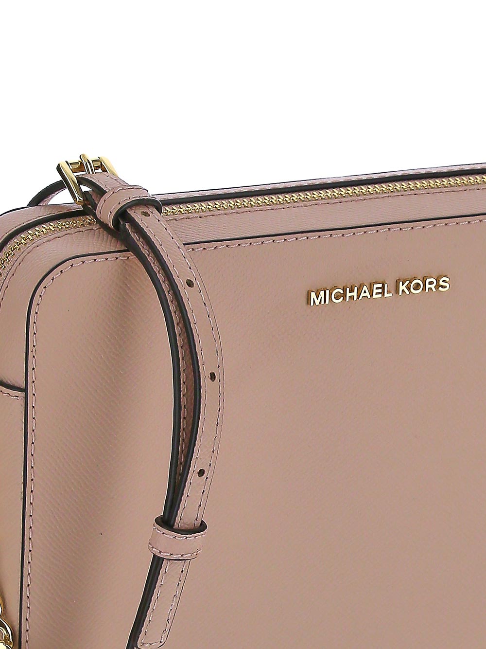 Michael Kors Jet Set Large Saffiano Leather Crossbody Bag